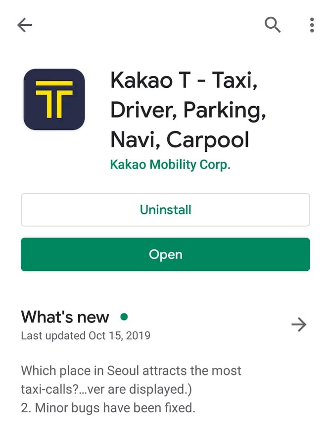 KaKao T - Taxi